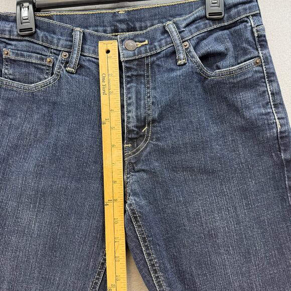 Levi's 541 Jeans Men's 30x32 Dark Blue Straight Leg Preppy Normcore Classic FIt - Picture 9 of 10